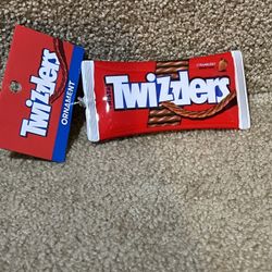 Twizzlers Licorice Candies Christmas Plastic Collectible Ornament Red NEW
