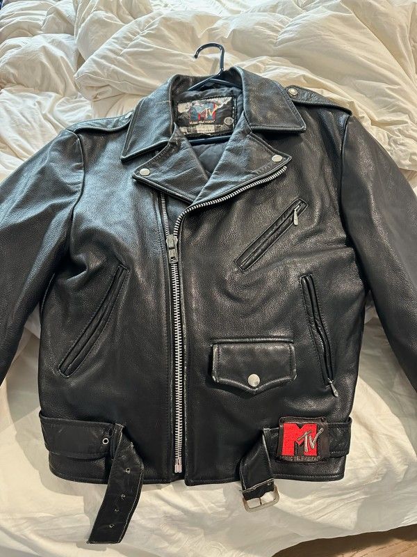 LeatherCraft leatherjacket Headbangers Ball 1987 MTV.