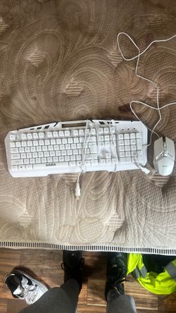 Gaming mouse and keyboard