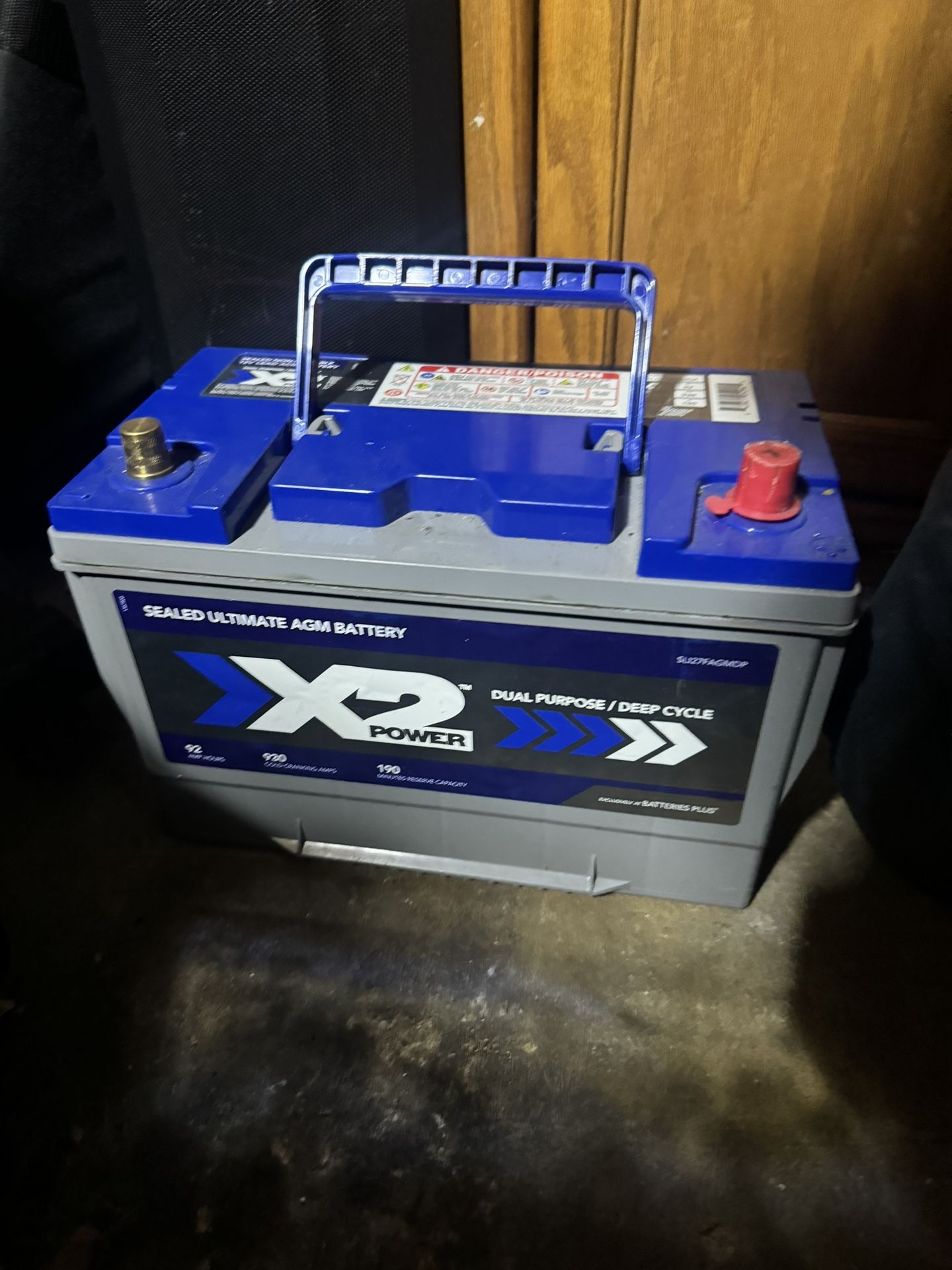 X2 POWER AGM Battery 27F