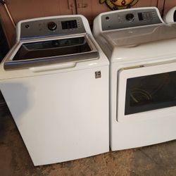 GE Steam Washers And Dryer Electric 