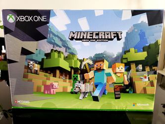 Xbox One S 500GB Minecraft White Console for Sale in Hallandale Beach,  Florida - OfferUp