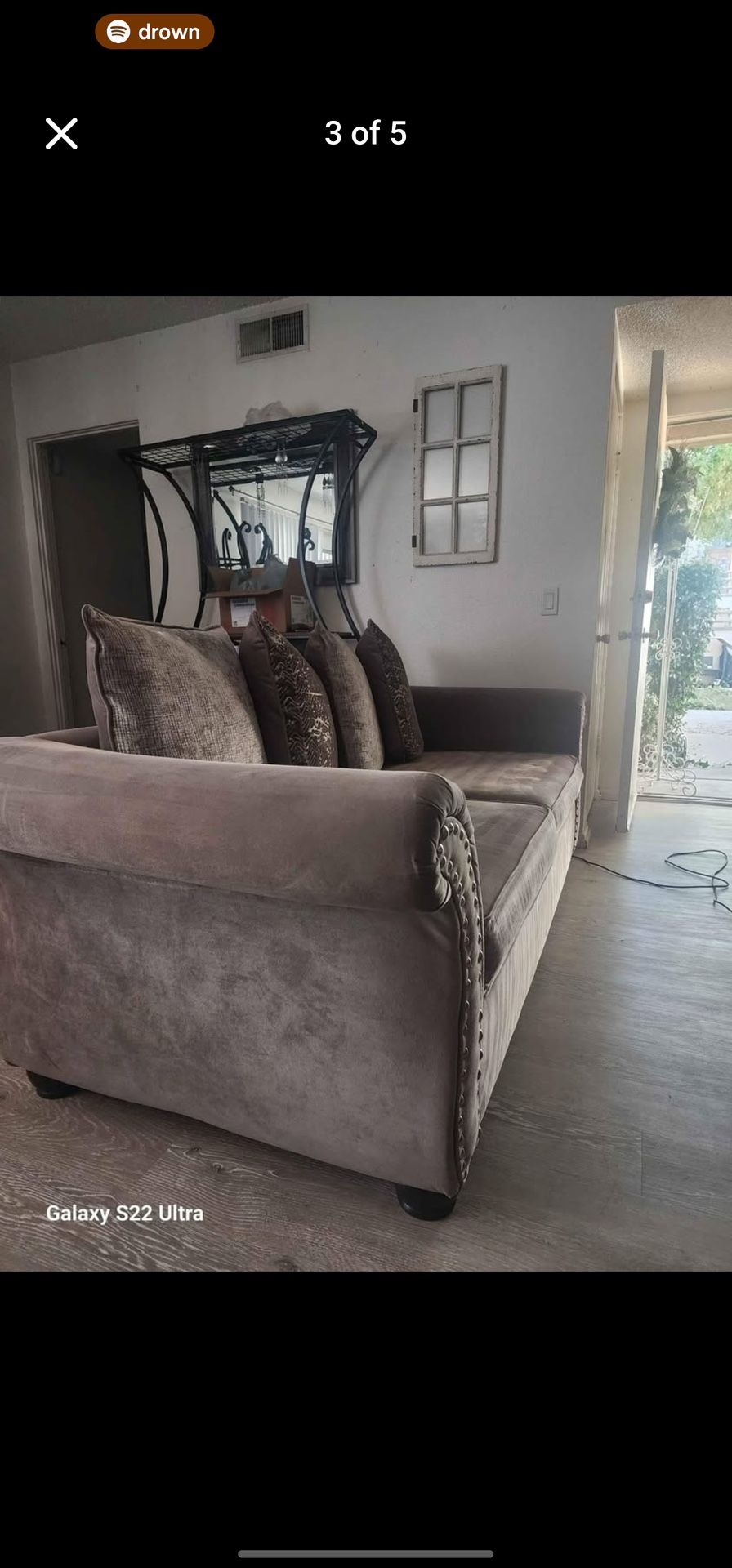 Grey Sofa Set