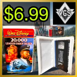 *RETRO* 20,000 Leagues Under the Sea VHS – Walt Disney Film Classics: The Fantastic Adventures Series (Disney)