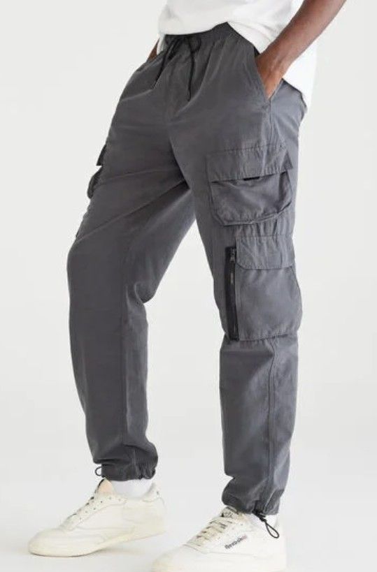 Aeropostale Summit Utility Jogger Cargo Pants Large / Grey / New