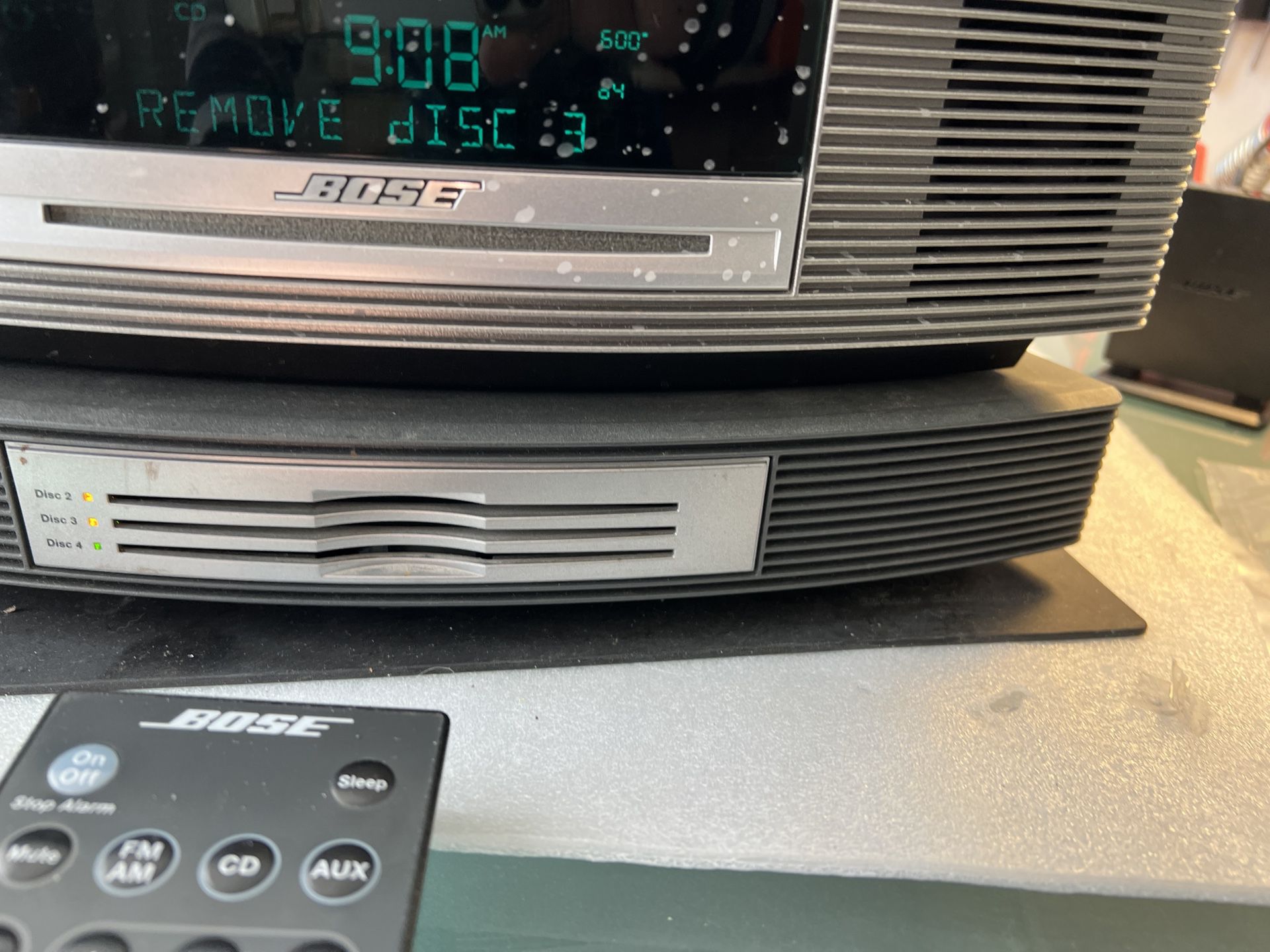 Bose Wave Music system Repair  Skipping, No audio
