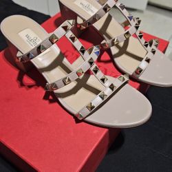 Valentino Rockstud Women's Shoes Hells/flat