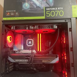 Corsair Gaming Pc Ryzen 7 7800x3d + 5070, 2tb Pro Ssd, 1000w Psu For Sale