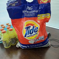 20 Pound Bags Of TIDE laundry Detergent 