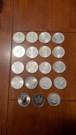 1oz silver coins $70 each