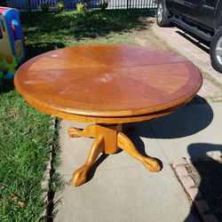 Dining table with 6 chairs