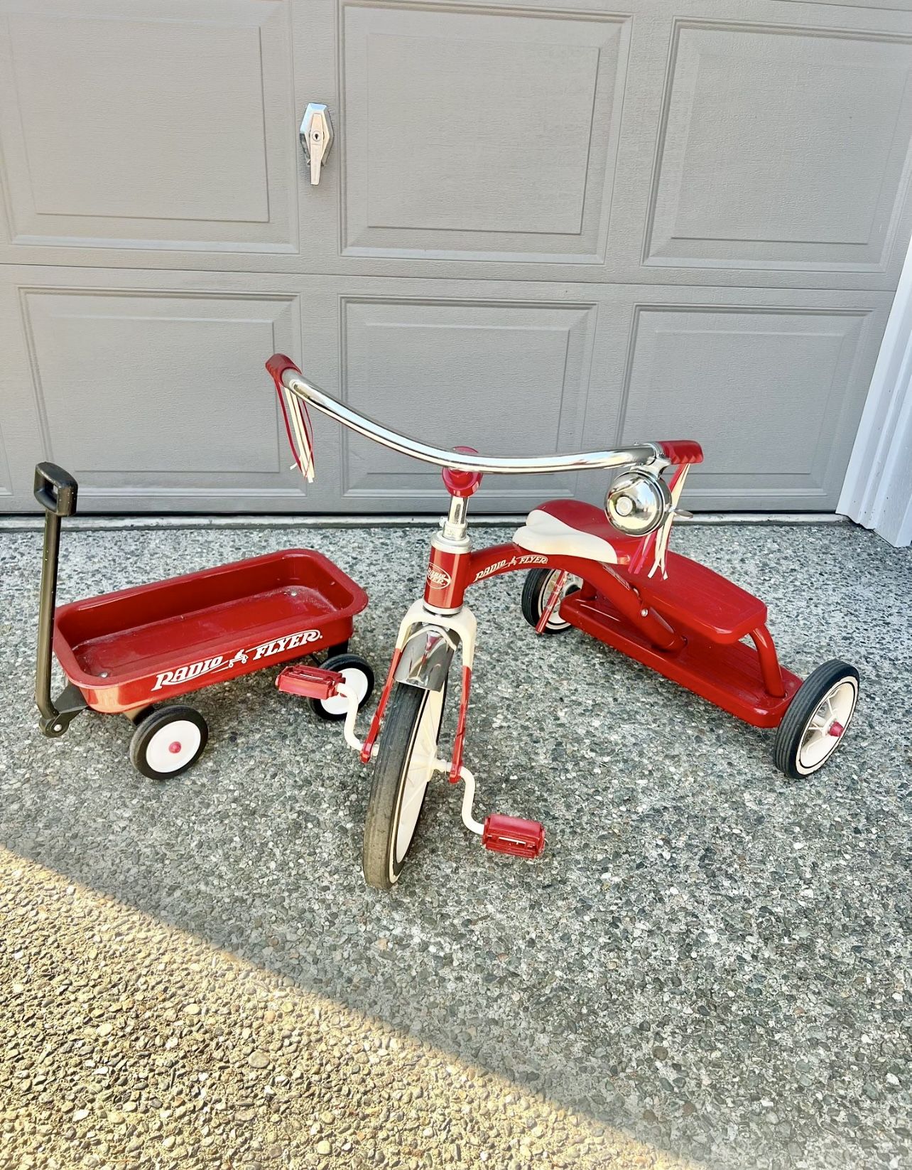 Radio Flyer Big Wheel & Mini Wagon