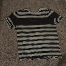 Element striped skate shirt