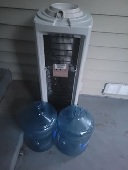 Free- Water Cooler and 2 bottles