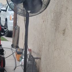 6ft 24" Industrial High Velocity Speed Fan With Misters Don't Miss Out 