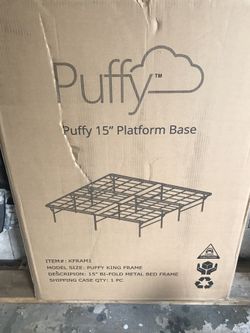 Puffy King size Bed Foundation