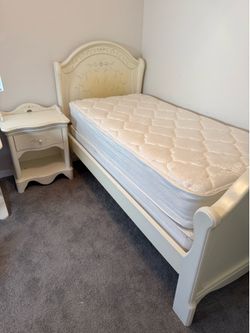 Kids Furniture Set - Twin Bed, Dresser, Night Stand