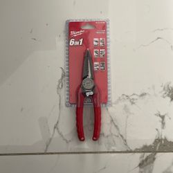 7.75 in. Combination Electricians 6-in-1 Wire Stripper/Cutter Pliers