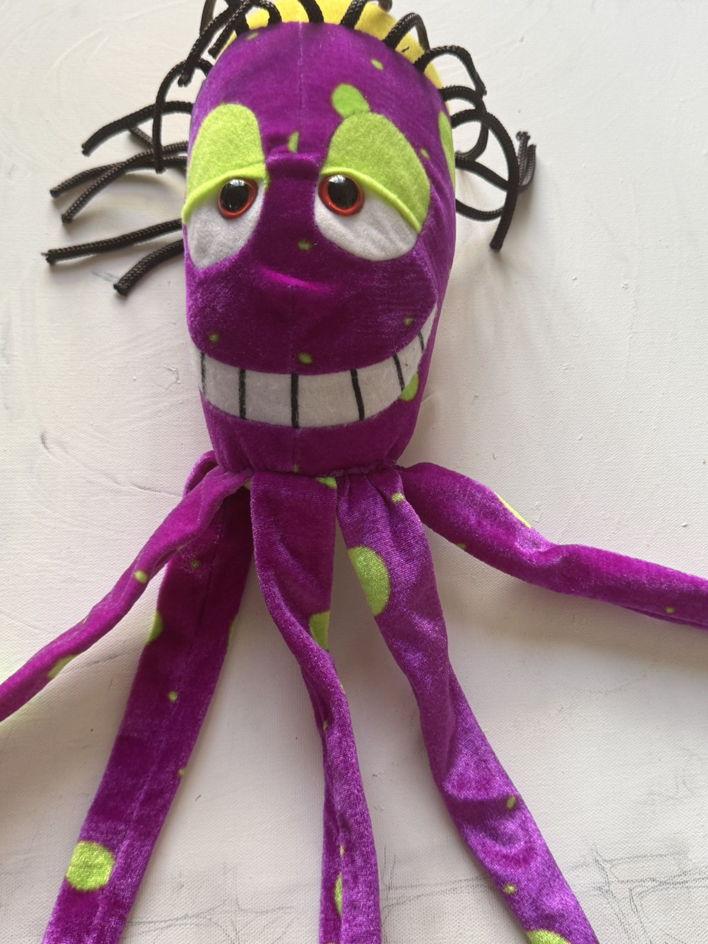 20” Jamaican Reggae octopus Stuffed Animal Rastafarian Plush