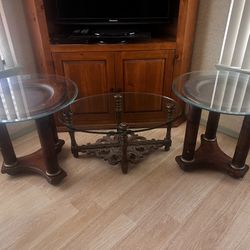 Coffee Table And End Tables