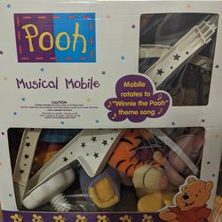 Vintage Winnie The Pooh Crib Mobile 