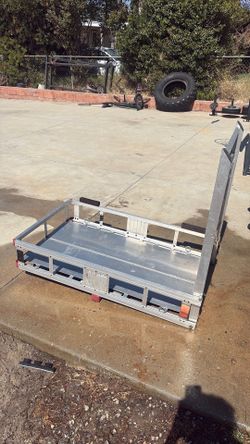 50 x 29.5 x 8.7 in. Hitch Cargo Carrier, 500 lbs. Capacity