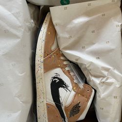 Jordan Retro 1 Brushstroke