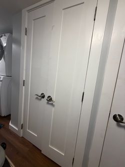 White Interior Door