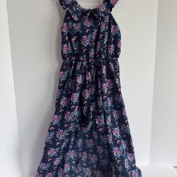 Blue Floral Outfit (shorts) Sz 8 $10