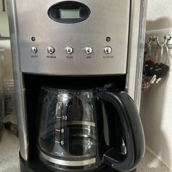 Gevalia Coffee Maker with  Glass Pot