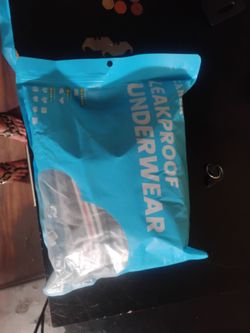 Leak proof underwear 6 pk