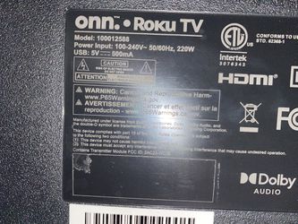 70 Inch Onn Roku 4K Smart Tv - New for Sale in San Antonio, TX - OfferUp