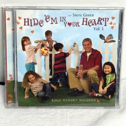Steve Green Hide ’Em in Your Heart Vol. 1 CD 2003 Christian Kids Bible