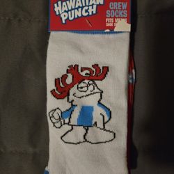 Hawaiian punch design socks