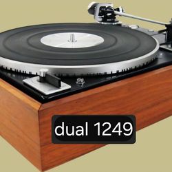 Dual 1249 turntable