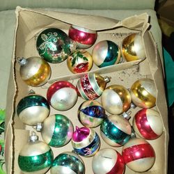 Beautiful Vintage Glass Christmas Ornaments