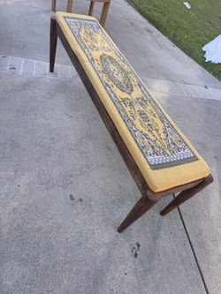 Wood Bench