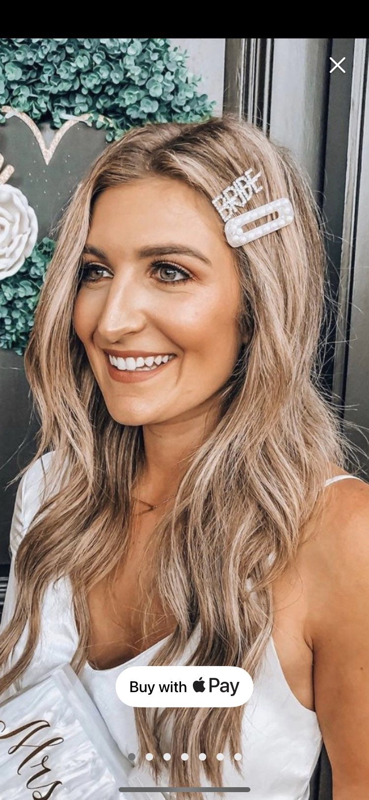 Bride Bridal Shower Hair Pin