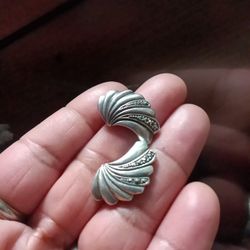Sterling Silver Vintage Earrings 