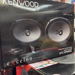 Kenwood Excelon 6x9” Component Speakers KFC-xp6902c Brand New 