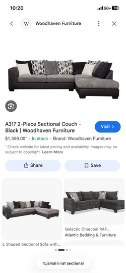 2 piece sectional