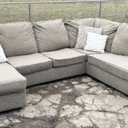 2 Pc Ashley Sectional (Free Driveway Delivery)