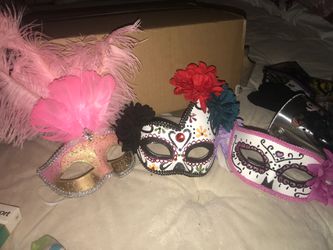 Masquerade masks set of 3