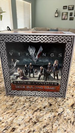 Vikings raid and conquer deck building game
