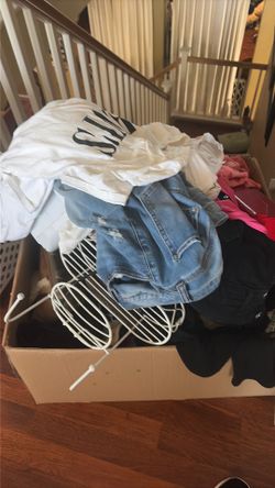 Free box of clothes, etc. pick up ONLY