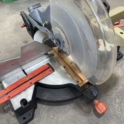 Rigid 12” Dual Bevel Miter saw 