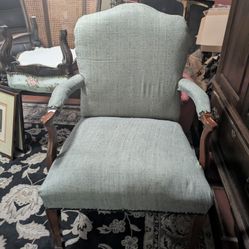 Queen Anne style armchair