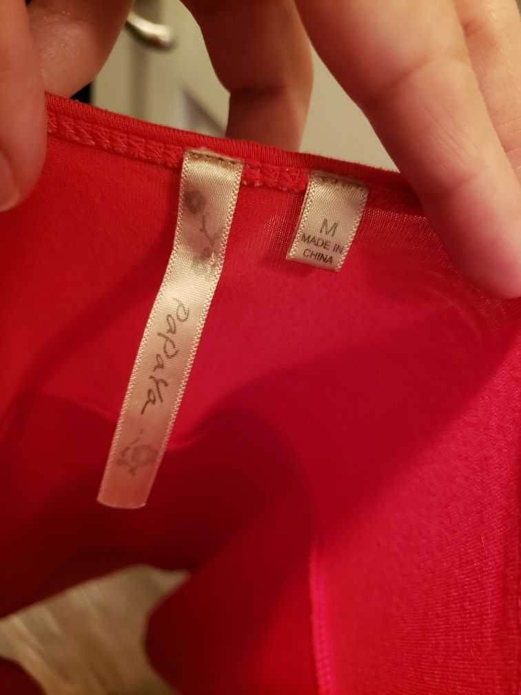 Red Halter Top