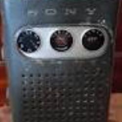 Vintage Sony Transistor Fm Radio