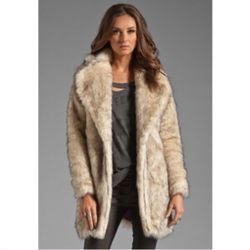 Faux Fur Coat 